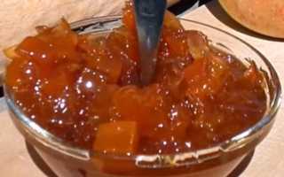 Варенье из тыквы с апельсином