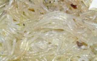 Чем отличается фунчоза от рисовой лапши