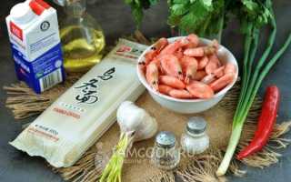 Удон с морепродуктами пошаговый рецепт азиатского блюда