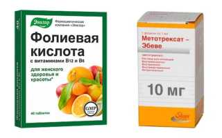 Витамин b9 (фолиевая кислота)